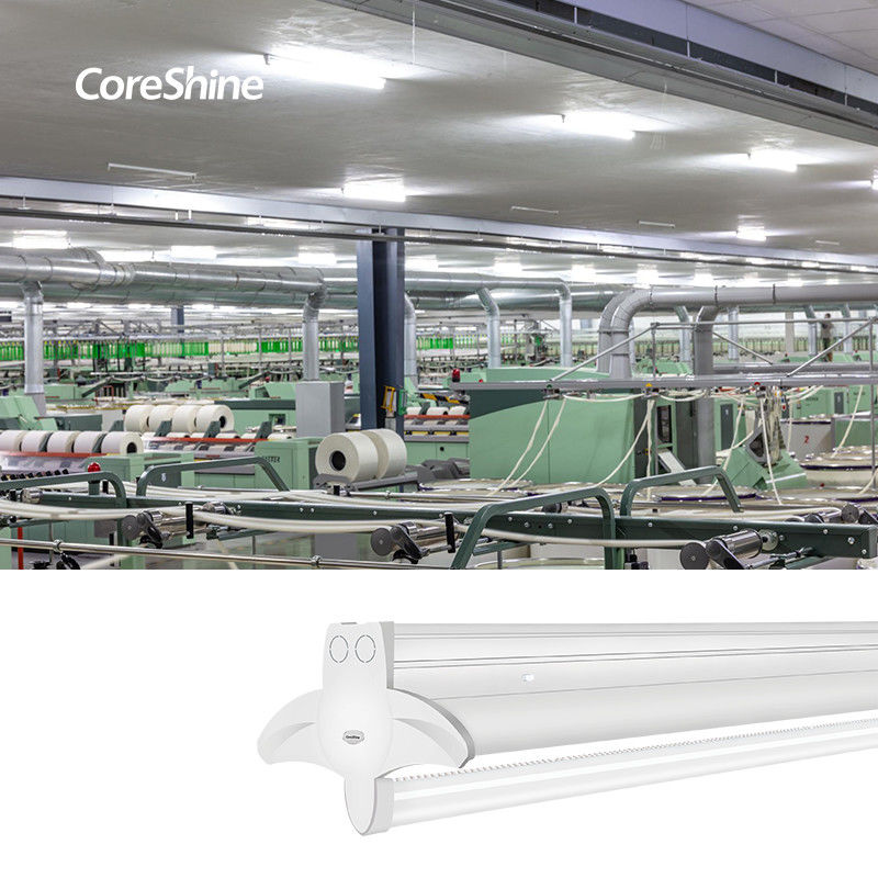 Continuous 2400mm 150lm/W Industrial Warehouse Lighting Fixtures